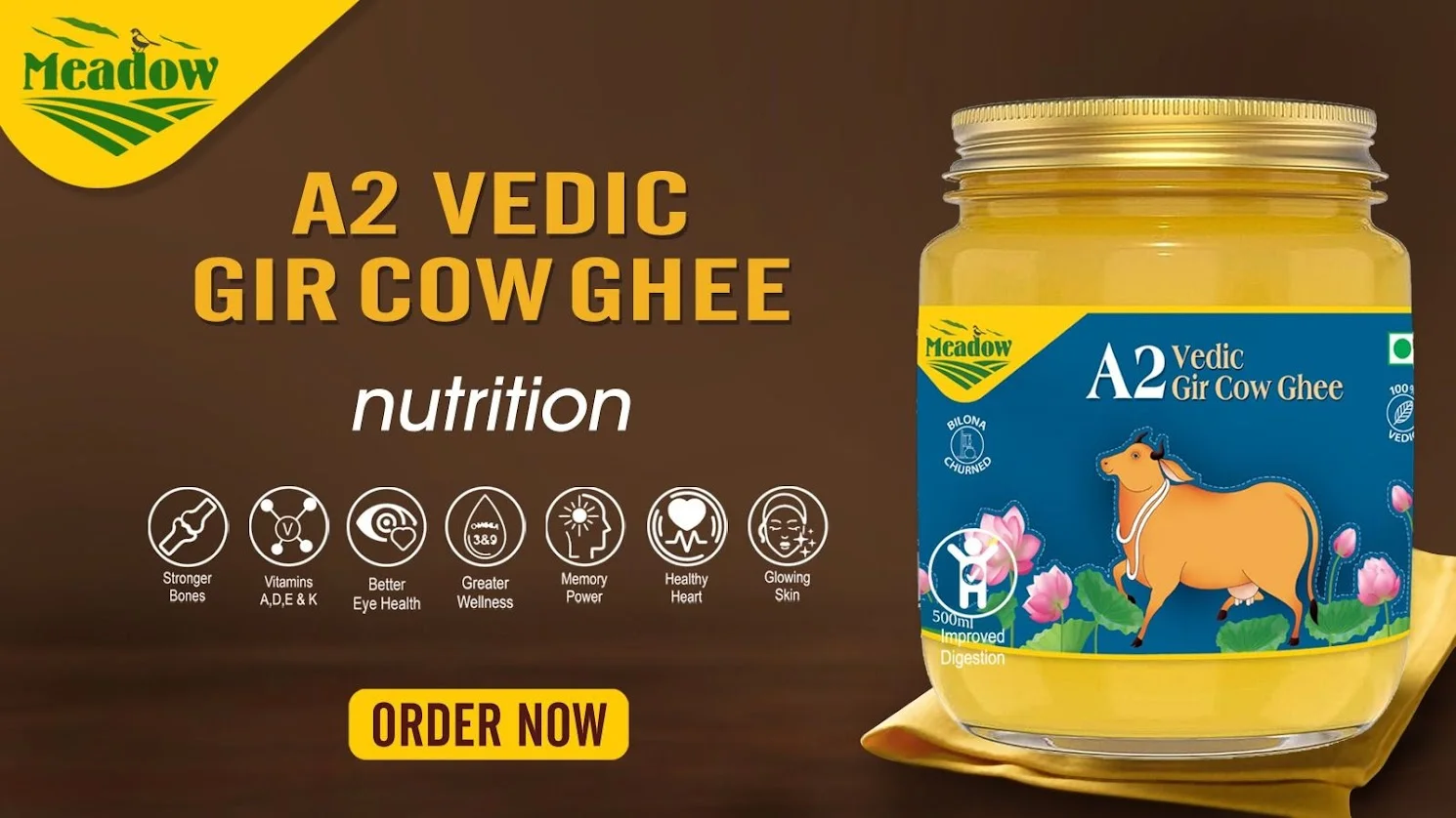 A2 vedic gir cow ghee